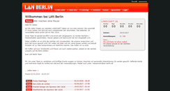 Desktop Screenshot of lan-berlin.de